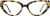 Front view of Cat-Eye Glasses 4472825 in Tortoiseshell thumbnail