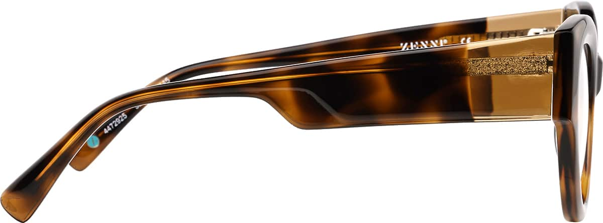 Side view of Cat-Eye Glasses 4472925 in Tortoiseshell