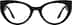 Cat-Eye Glasses 4473021 in Black
