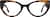 Front view of Cat-Eye Glasses 4473025 in Tortoiseshell thumbnail