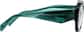Side view of Geometric Glasses 4473324 in Green thumbnail