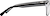 Side view of Rectangle Glasses 4473421 in Black thumbnail