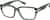 Angle view of Rectangle Glasses 4473524 in Green thumbnail