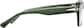 Side view of Rectangle Glasses 4473524 in Green thumbnail