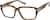 Angle view of Rectangle Glasses 4473525 in Tortoiseshell thumbnail