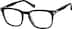 Rectangle Glasses 4473621 in Black