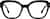 Front view of Cat-Eye Glasses 4473725 in Tortoiseshell thumbnail