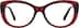 Cat-Eye Glasses 4473818 in Red