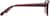 Side view of Cat-Eye Glasses 4473818 in Red thumbnail