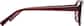 Side view of Cat-Eye Glasses 4473818 in Red thumbnail