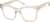Angle view of Square Glasses 4473915 in Brown thumbnail