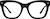Front view of Square Glasses 4473921 in Black thumbnail