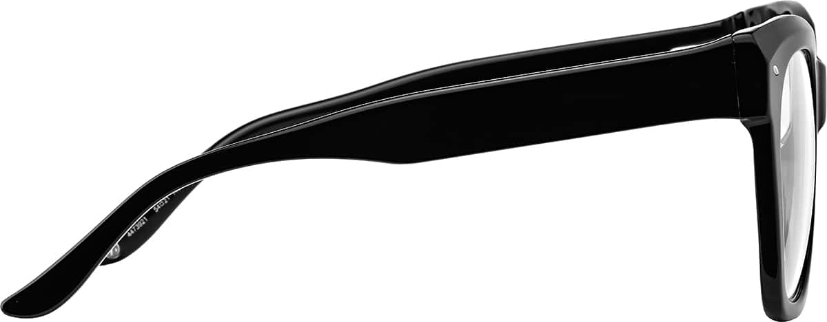 Side view of Square Glasses 4473921 in Black