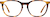 Front view of Square Glasses 4474025 in Tortoiseshell thumbnail