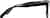 Side view of Square Glasses 4474121 in Black thumbnail