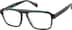 Rectangle Glasses 4474215 in Brown