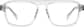 Front view of Rectangle Glasses 4474223 in Clear thumbnail