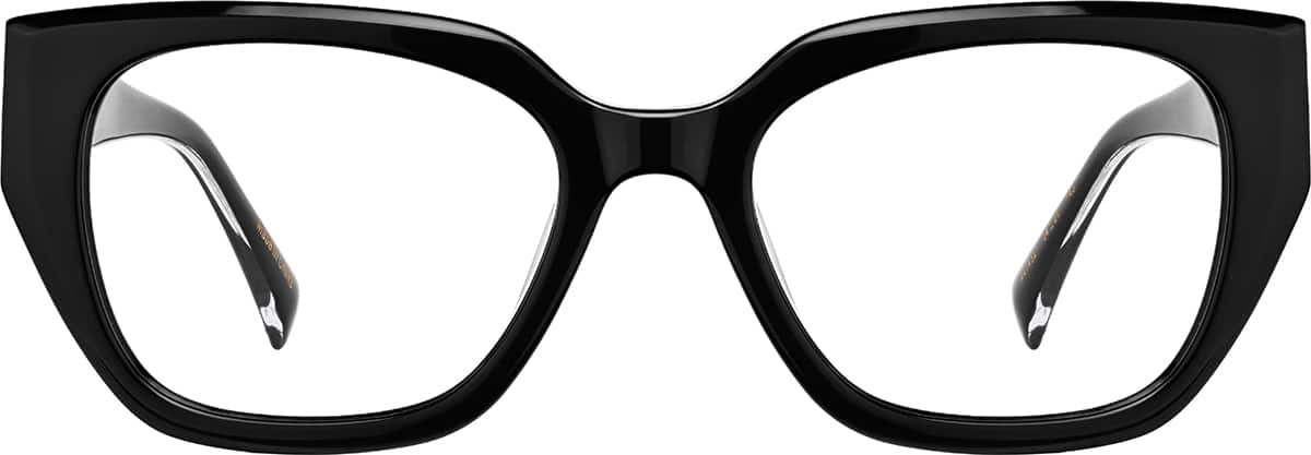 Front view of Cat-Eye Glasses 4474321 in Black