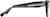 Side view of Cat-Eye Glasses 4474321 in Black thumbnail