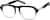 Angle view of Aviator Glasses 4474421 in Black thumbnail
