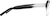 Side view of Aviator Glasses 4474421 in Black thumbnail