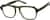 Angle view of Aviator Glasses 4474424 in Green thumbnail