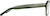 Side view of Aviator Glasses 4474424 in Green thumbnail