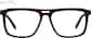 Front view of Santa Cruz Glasses 4474521 in Black thumbnail