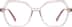 Geometric Glasses 4474619 in Pink