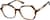 Angle view of Geometric Glasses 4474625 in Tortoiseshell thumbnail