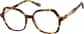 Angle view of Geometric Glasses 4474625 in Tortoiseshell thumbnail