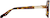 Side view of Geometric Glasses 4474625 in Tortoiseshell thumbnail
