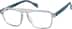 Square Glasses 4474712 in Gray