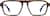 Front view of Square Glasses 4474725 in Tortoiseshell thumbnail
