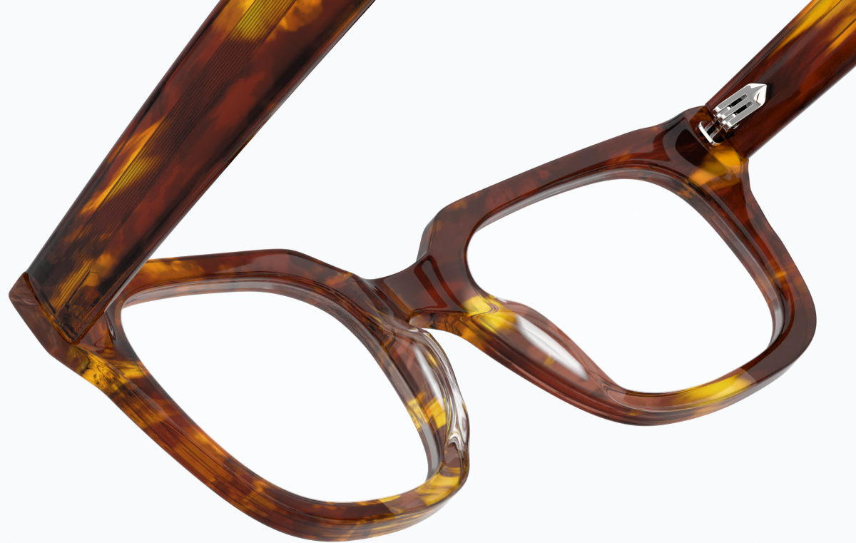 See-through view of Playbook Glasses 4475225 in Tortoiseshell thumbnail