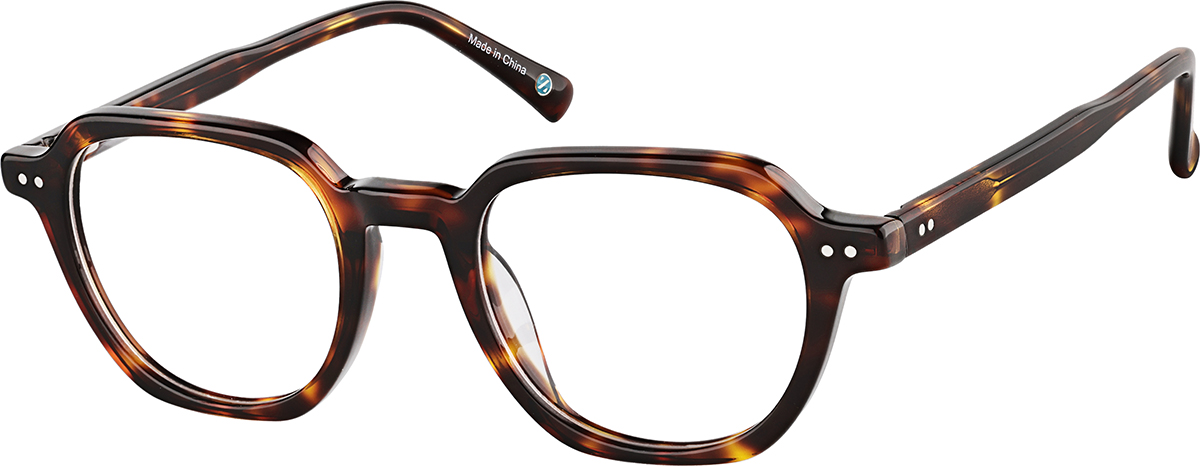 Zenni EcoBloomz Power Surge Tortoiseshell Glasses #4475325 photo 1