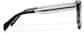 Side view of Rectangle Glasses 4475616 in Blue thumbnail