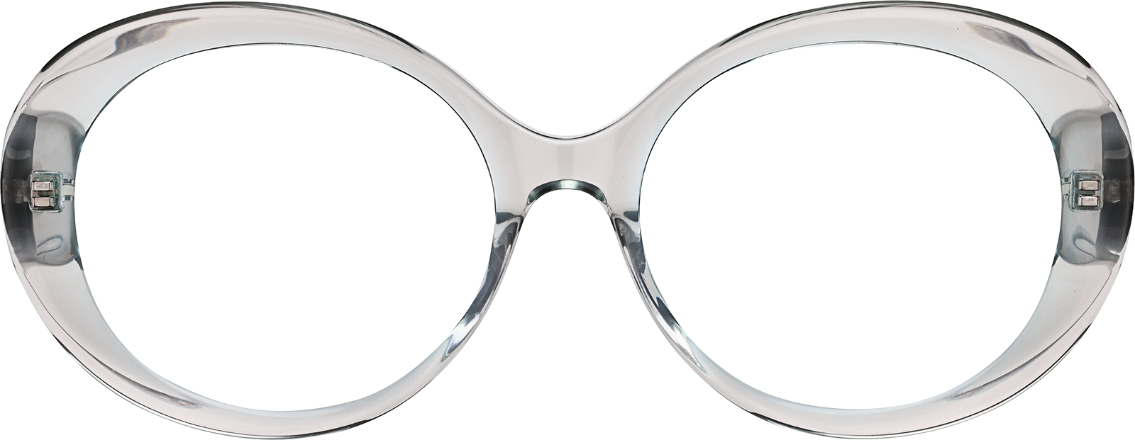 Gray Oval Glasses #4475712 | Zenni Optical