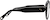 Side view of Oval Glasses 4475721 in Black thumbnail