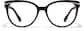 Front view of Cat-Eye Glasses 4475821 in Black thumbnail