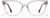Front view of Cat-Eye Glasses 4475823 in Clear thumbnail