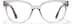Cat-Eye Glasses 4475823 in Clear