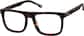 Angle view of Rectangle Glasses 4475925 in Tortoiseshell thumbnail