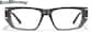 Front view of Geometric Glasses 4476012 in Gray thumbnail