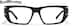 Geometric Glasses 4476021 in Black