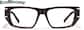 Front view of Geometric Glasses 4476025 in Tortoiseshell thumbnail