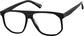 Angle view of Aviator Glasses 4476121 in Black thumbnail