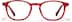 Kids' Square Glasses 4476218 in Red