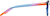 Side view of Round Glasses 4476316 in Blue thumbnail
