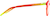 Side view of Round Glasses 4476318 in Red thumbnail